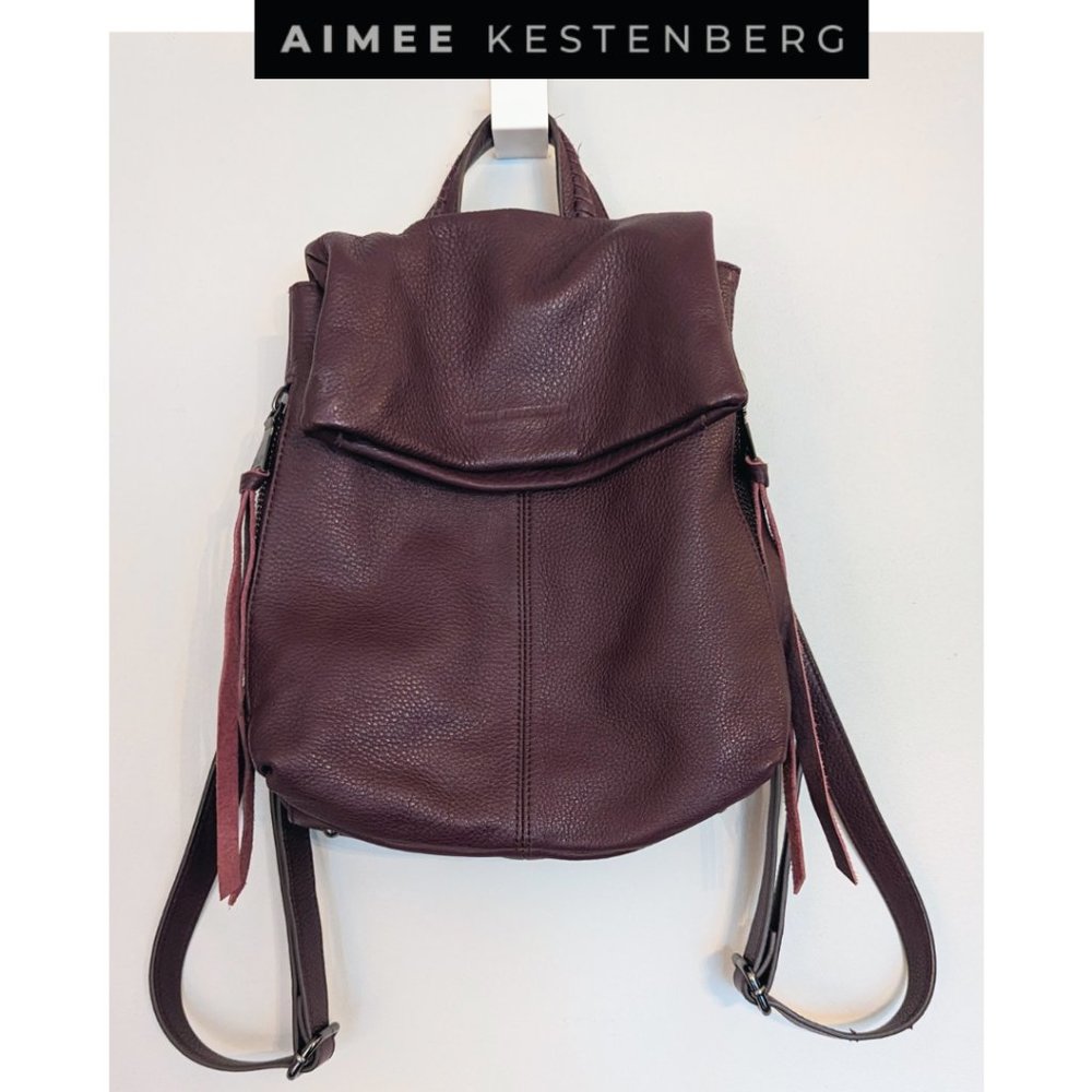 Aimee Kestenberg BALI Backpack Burgundy Wine Color